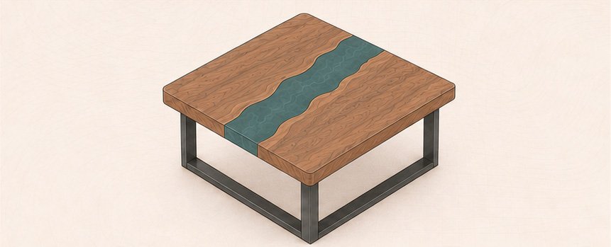 Quadratischer Tisch